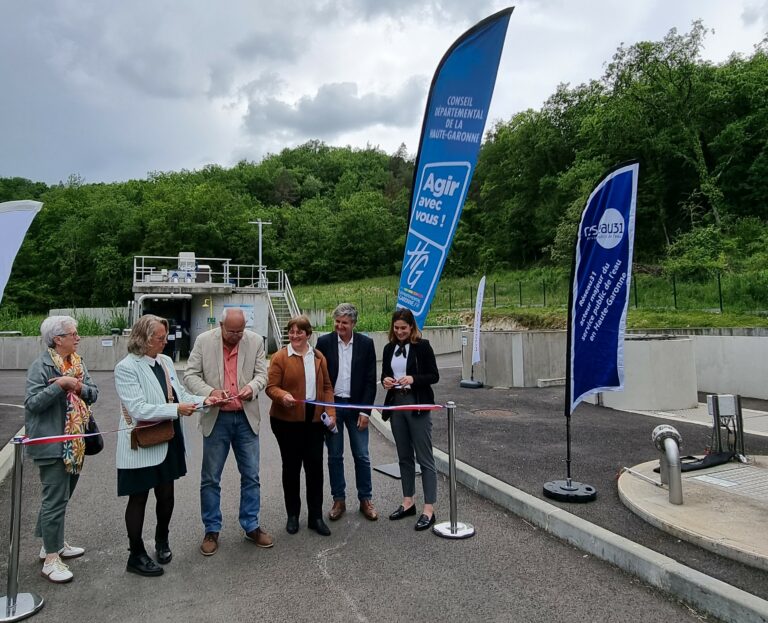Inauguration de la nouvelle station d'épuration de Salies du Salat