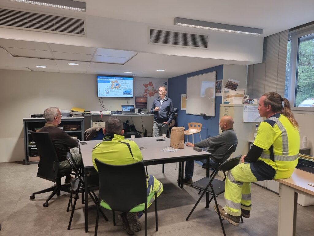 présentation de la méthode de nettoyage des canalisations sensibles par Alban GUIVARCH