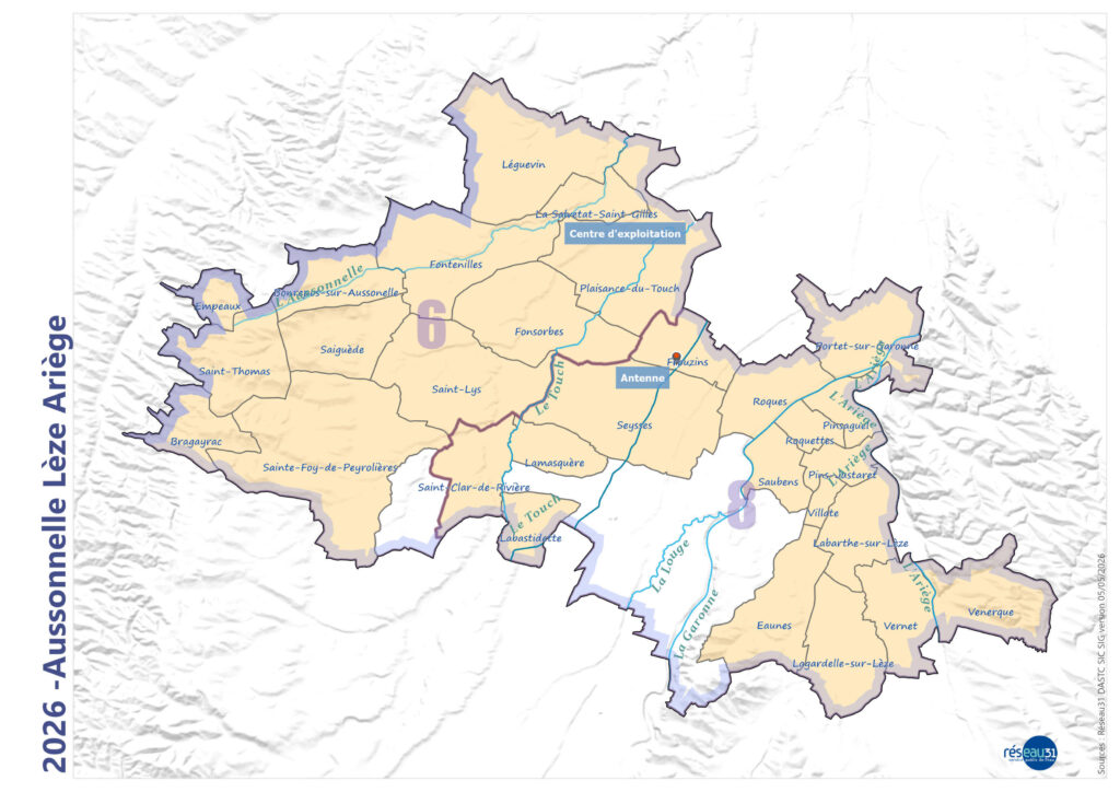 Carte perimetre centre reseau31 plaisance